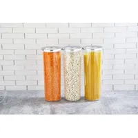 COFI Vorratsbehälter rund transparent 400 ml, 700 ml, 1250 ml, 1750 ml 3-tlg. Set