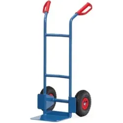 fetra Stahlrohr-Sackkarre B1125L - Luftbereifung Tragkraft 200 kg
