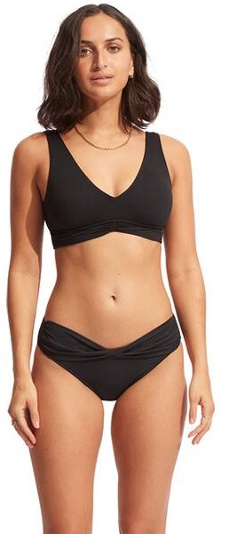 SEAFOLLY Damen Bikinihose Seafolly Collective, Black, 36