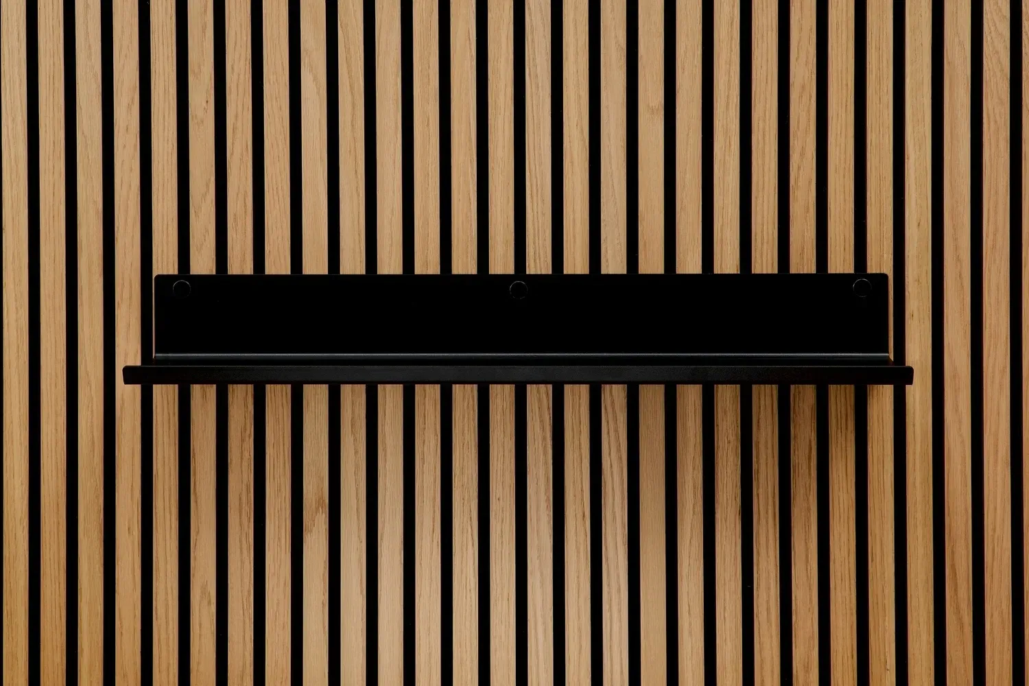 ter Hürne SilentDesign LivingWall Anbauelement Metall pulverbeschichtet schwarz Large Arne Large Function 810x100x155 mm