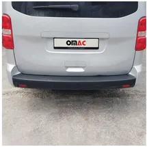 Omac Ladekantenschutz Stoßstange Opel Zafira Life 2019-2023 Matt Schwarz
