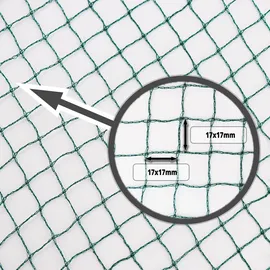 Aquagart Teichnetz 10m x 8m Reiherschutz Silonetz Laubschutznetz Vogelschutznetz Laubnetz