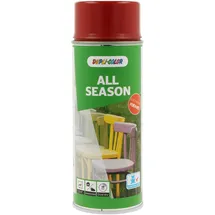 Dupli Color DUPLI-COLOR ALL SEASON RAL 3003 rubinrot glänzend 400 ml, hochwertiges Kunstharz-Farbspray, Schnelltrocknend, Wetterbeständig, Innen- und Außenanwendung