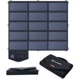 ALLPOWERS 100W Faltbares Solarpanel Solar ladegerät Solarmodul für Tragbare Powerstation mit 2 x USB Anschluss Outdoor Solargenerator für Reisen, Camping und Garten
