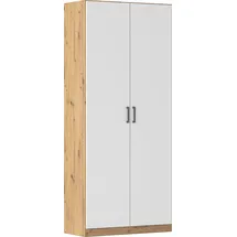 Rauch MINOSA 91 x 210 x 41 cm Eiche Artisan/Alpinweiß