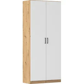 Rauch MINOSA 91 x 210 x 41 cm Eiche Artisan/Alpinweiß