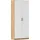 Rauch MINOSA 91 x 210 x 41 cm Eiche Artisan/Alpinweiß