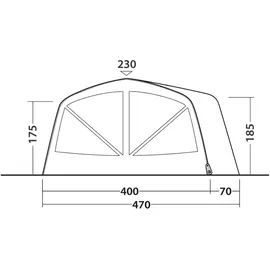 Outwell Vermont 7 Air Grün