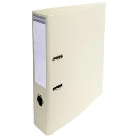 Exacompta Ordner PVC mit 2 Ringen, Rücken 70mm elfenbein