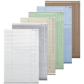 Lichtblick Alu-Jalousie Lamellen 25mm (70x160cm) braun 70 cm | braun