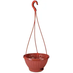 4BIG.fun 1,5L Hängeblumentopf Wurzelbewässerung Blumenkübel Topf Kräuter Pflanzen