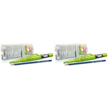 vasalat Pica Tieflochmarker Dry Longlife Stift 3030 mit 8 Ersatzminen gelb/rot