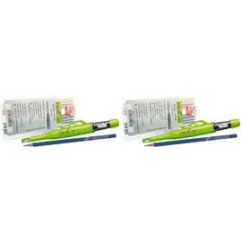 vasalat Pica Tieflochmarker Dry Longlife Stift 3030 mit 8 Ersatzminen gelb/rot
