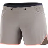 Salomon Damen Sense Aero 5'' Shorts (Größe M, beige)
