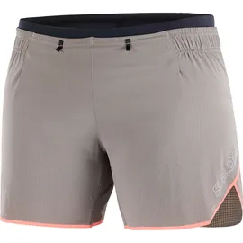 Salomon Damen Sense Aero 5'' Shorts (Größe M, beige)