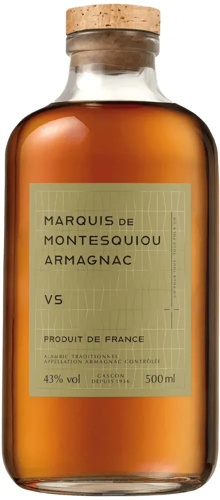 Marquis de Montesquiou Armagnac VS 43% 0,5 Liter