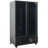 vaiotec TOPLINE Getränkekühlschrank 2 Türen / 1040 Liter "schwarz", 1280 x 742 mm