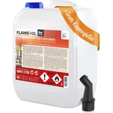 Höfer Chemie 5 L FLAMBIOL® Bioethanol 100 % rauch- und rußfrei in Kanistern