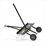 DEMA Vertikutierer Rasenstriegel Entmooser Rasenbelüfter 100cm Rasentraktor