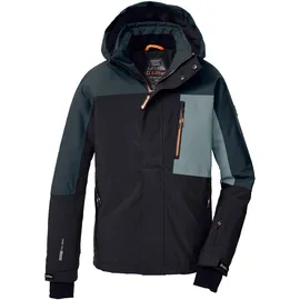 KILLTEC KSW 200 Skijacke Schwarz/Blau 128