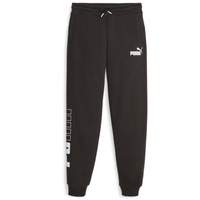 Puma Jungen Power Winterized Sweatpants B Strickhose, Schwarz, 140