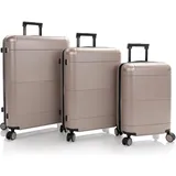 HEYS Zen Koffer-Set 3-tlg. polycarbonat/braun/grau