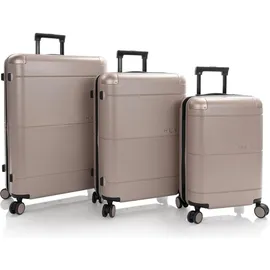 HEYS Zen Koffer-Set 3-tlg. polycarbonat/braun/grau