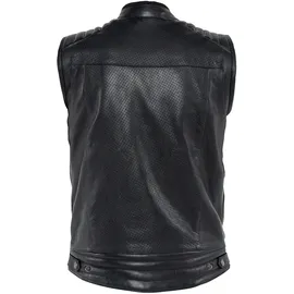 John Doe Storm Lederweste schwarz 5XL - Motorradbekleidung - Chopper Motorradbekleidung