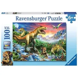 RAVENSBURGER 10665 Kinderpuzzle Bei den Dinosauriern