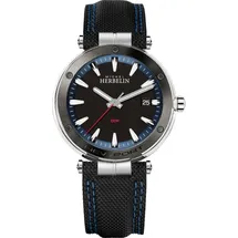 Michel Herbelin Newport Herrenarmbanduhr Blau 12288/AG45