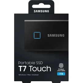 Samsung Portable T7 Touch 1 TB USB 3.2 schwarz
