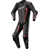 Alpinestars Missile V2 Lederkombi - Schwarz/Neon-Rot / 48