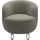 INOSIGN Sessel INOSIGN "Anjuli Lieferzeit nur 2 Wochen", grau (taupe), B:72cm H:72cm T:76cm, 100% Polyester, Sessel, Sessel, Runde Form, perfektes Einzelstück, Flausch oder Feinstruktur