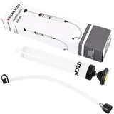 TECPO Handpumpe 200 mL Motor Öl Getriebeöl Kühlerfrostschutz Hinterachsöl Absaugpumpe Umfüll Pumpe Ölabsaugpumpe Öl absaugen einfüllen