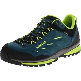 Lowa Delago GTX LO Herren Petrol/Limone 44.5