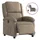 vidaXL Relaxsessel Elektrisch Kunstleder 86,5 x 99,5 x 0 cm Braun mit Liegefunktion