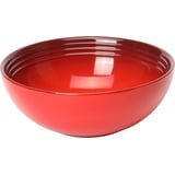 Le Creuset Salatschüssel 24 cm Kirschrot