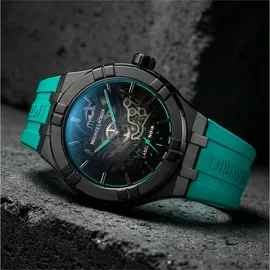 MAURICE LACROIX Aikon Automatic Skeleton Label Noir 45 mm AI6028-DLB0B-030-H