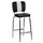 loving home Tresenstuhl Barhocker Barstuhl American Diner 50er Jahre Retro Schwarz Weiß