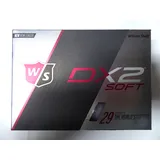 Wilson Staff Herren Golfbälle, 12er Pack, Anfänger, 29er Kompression, Dx2 SOFT, Weiß,