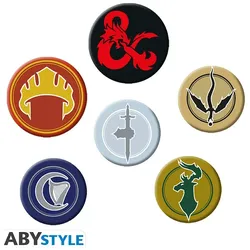D&D Fraktionen Badge-Pack