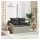 vidaXL Gartensofa Loungesofa grau