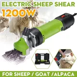 Inhhub 690w 2400rpm 6 Geschwindigkeiten Elektrische Schermaschine Zubehör Schermaschine Schere Schaf Ziegen Alpaka Schere Grün