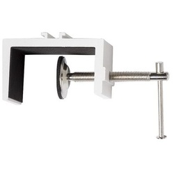 Showdown Displays Klemme für Leuchten »Popup-Wand« max. Ø 53 mm weiß