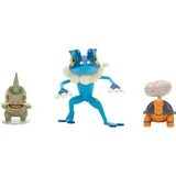 Pokémon Battle Figure Set Qurtel, Milza, Amphizel
