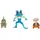 Pokémon Battle Figure Set Qurtel, Milza, Amphizel