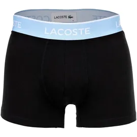 Lacoste Boxershorts 6er Pack Schwarz/Blau/Grau/Dunkelblau/Grün/Rot S