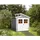 Weka Gartenhaus 226 2,05 x 2,09 m grau