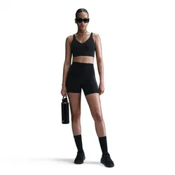 NIKE Damen BH Alate mit mittlerem Halt, BLACK/COOL GREY, L/C