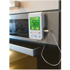 TFA Digitales Grill-Thermometer 14.1510.02 weiß